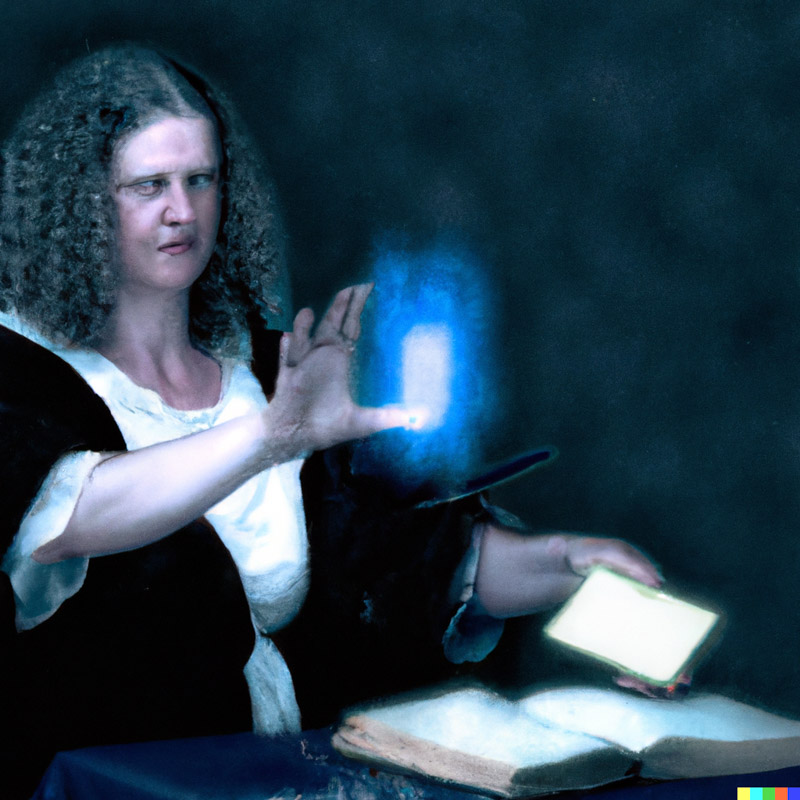 A picture showing access of secret data using psychic powers. Visit psychicexperiment.org