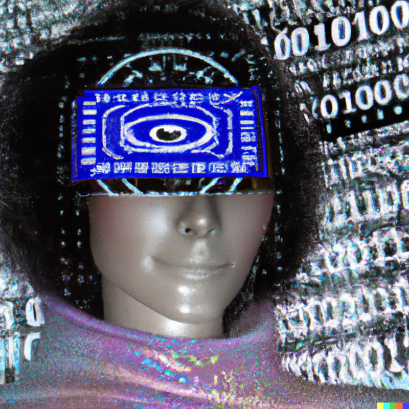 A picture showing access of secret data using psychic powers. Visit psychicexperiment.org